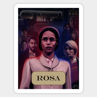 Rosa Sticker